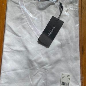 NEW Men's Matinique Vee-neck T-shirt (White)